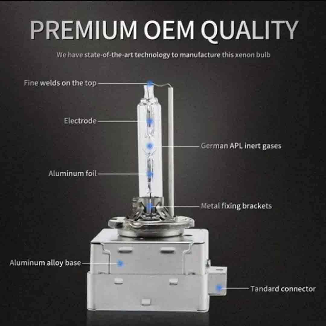 2 Focos De Xenón De Agencia D3s D3r 6000k