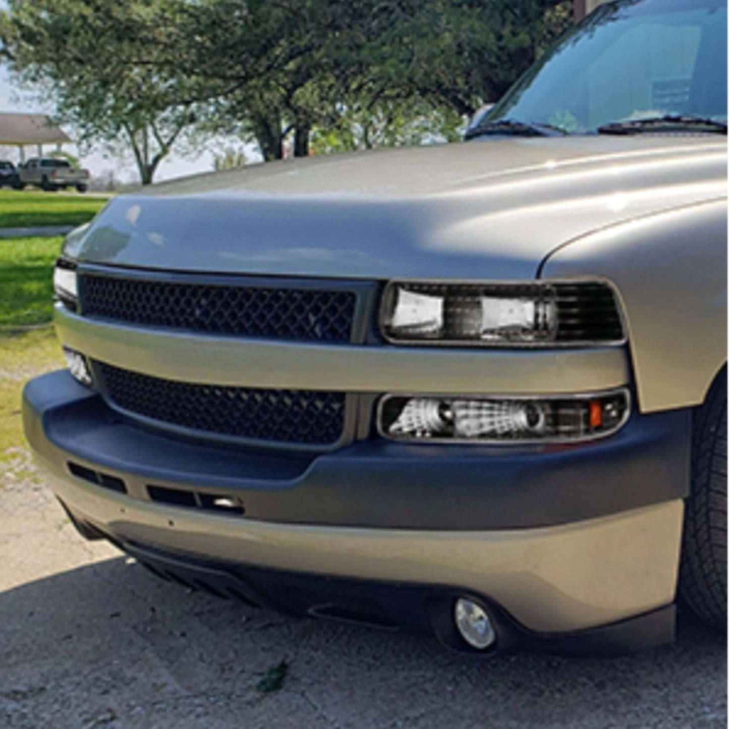 Faros Para Silverado 1999-2000-2001-2002 Fondo Negro.