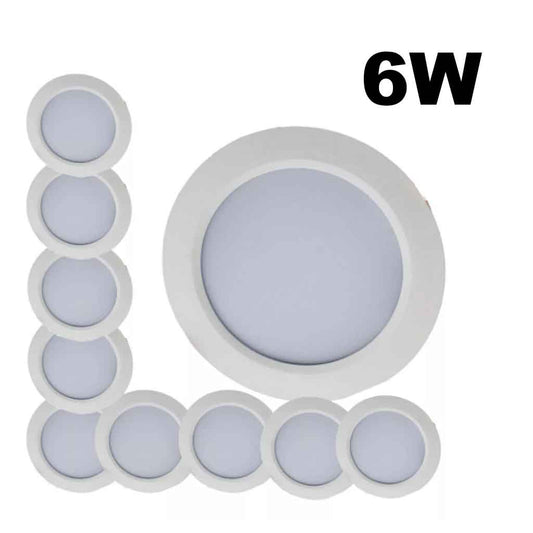 LÁMPARA LED SPOT PLAFÓN PARA EMPOTRAR 6 W
