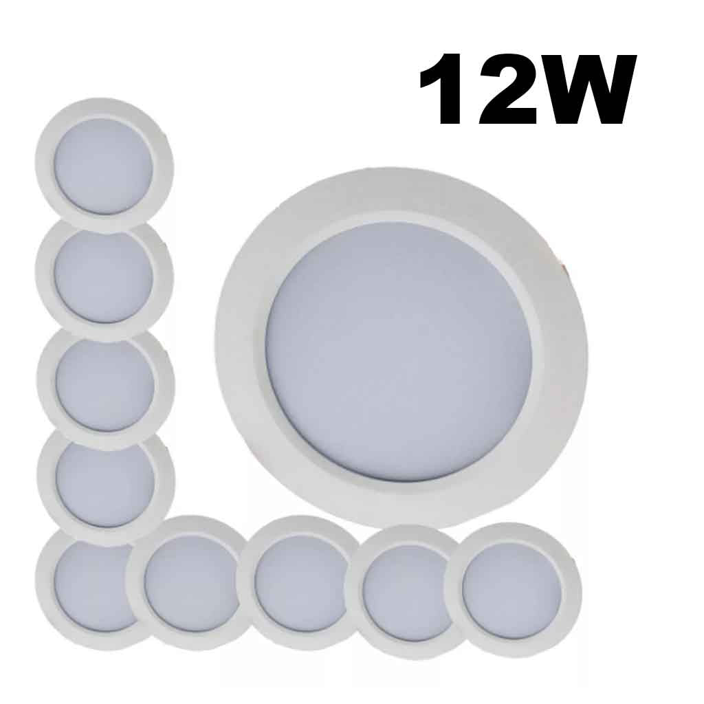 LÁMPARA LED SPOT PLAFÓN PARA EMPOTRAR 12 W
