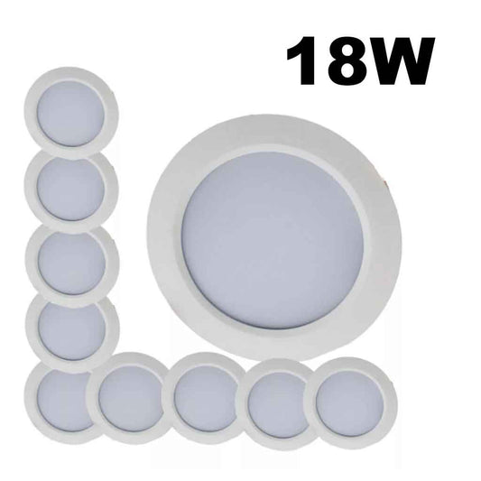 LÁMPARA LED SPOT PLAFÓN PARA EMPOTRAR 18 W