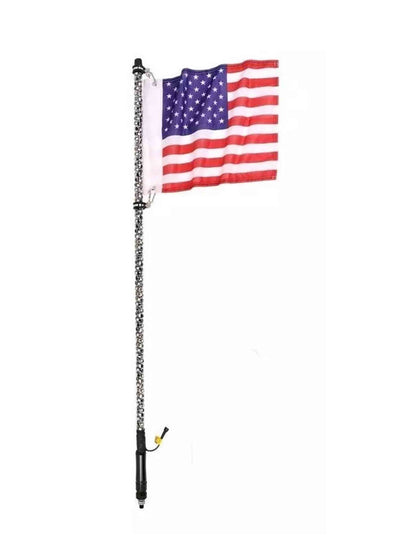 Antena Led Rgb Bluetooth De 120 Cm Jeep