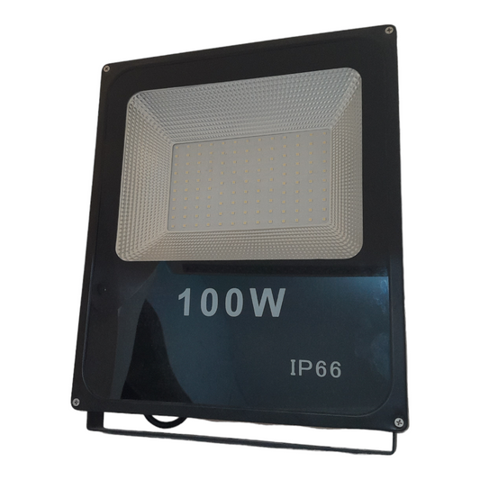 Reflector Lámpara Led 100w Blanca Fría Ip66 Exterior