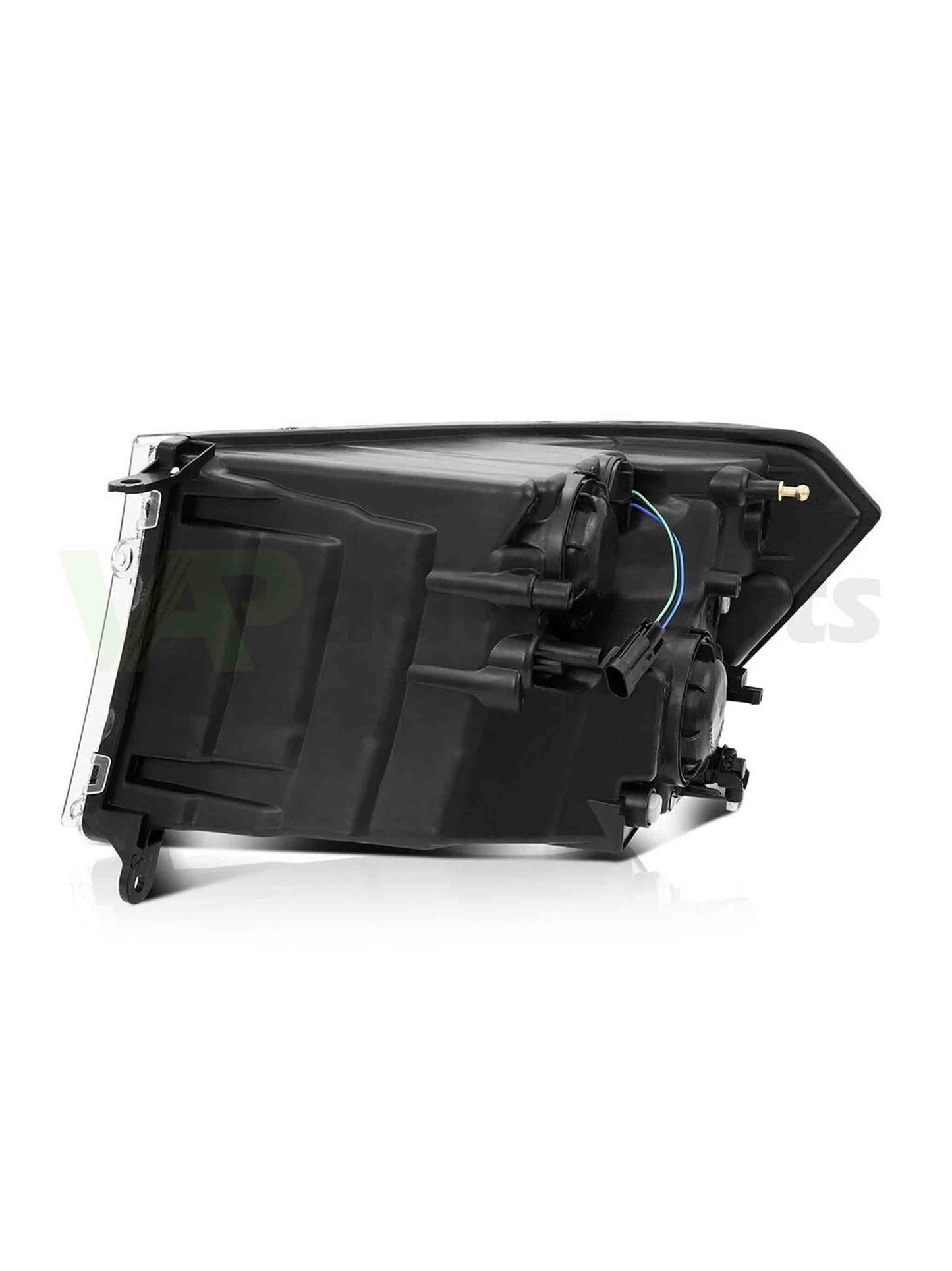 Par Faros Dodge Ram 1500-3500 2009-2018 carcasa negra