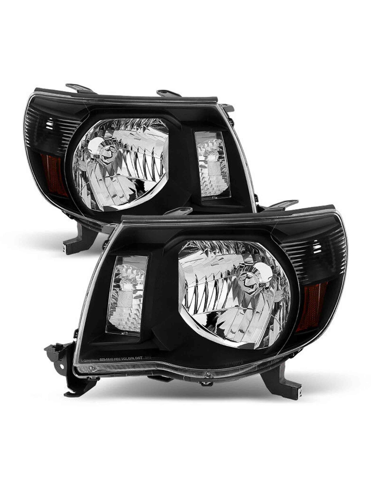 Par Faros  negros para Toyota Tacoma 2005-2011