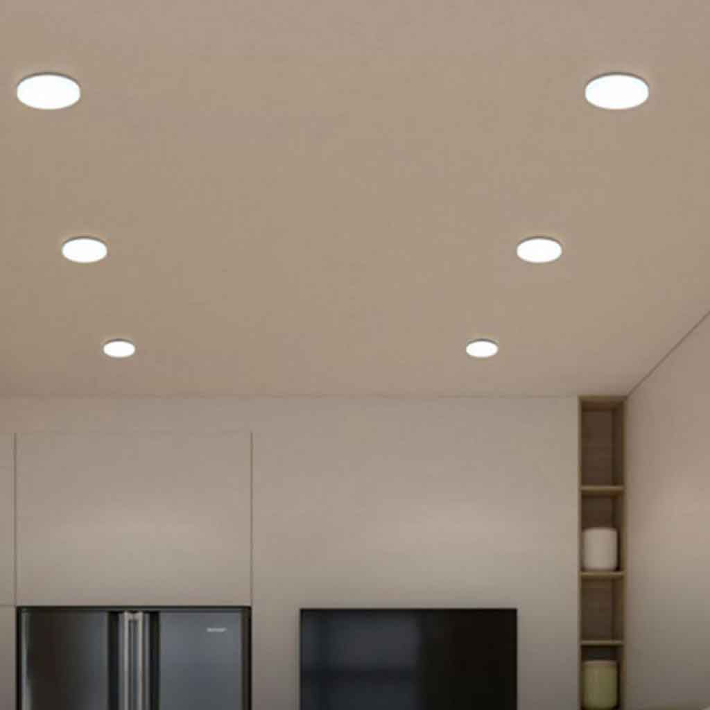 LÁMPARA PANEL LED PLAFÓN SIN BORDES 12 WATTS